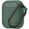 Techsuit Carbon Silicone puzdro pre AirPods 1 / AirPods 2 – zelené Techsuit Carbon Silicone puzdro pre AirPods 1 / AirPods 2 – zelené