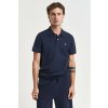 POLOKOŠEĽA GANT REG SHIELD SS PIQUE POLO EVENING BLUE POLOKOŠEĽA GANT REG SHIELD SS PIQUE POLO EVENING BLUE