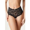 Ysabel Mora Klasické nohavičky Lace s vysokým pásom čierna S Ysabel Mora Klasické nohavičky Lace s vysokým pásom čierna S