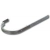Gutta žľabový hák FeZn stříbrná 250 mm 430 mm přímý Gutta žľabový hák FeZn stříbrná 250 mm 430 mm přímý