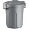 Stefanplast Jerry 37 x 32 x 46 cm 23 l sivý kontajner na 8kg granúl