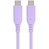 PremiumCord silikónový USB-C 60W, fialový, 1.5m ku31sa15v PremiumCord silikónový USB-C 60W, fialový, 1.5m ku31sa15v