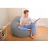 Intex Beanless Bag Chair 107 x 104 x 69 cm, sivé 68579 Intex Beanless Bag Chair 107 x 104 x 69 cm, sivé 68579