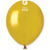 Svet balonku Balónik metalický zlatý 13 cm