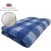 DRYBED Premium Vet Bed Káro modrý + svetlomodrý 150 x 100 cm DRYBED Premium Vet Bed Káro modrý + svetlomodrý 150 x 100 cm