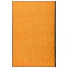 Rohožka pratelná oranžová 60 x 90 cm Oranžový 323452 Rohožka pratelná oranžová 60 x 90 cm Oranžový 323452