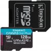 Kingston Canvas Go Plus Micro SDXC 128 GB , SD adaptér, UHS-I U3 A2, Class 10 - rýchlosť 17090 MBs SDCG3128GB