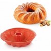 TESCOMA Delicia Silicon Prime nízka 24 cm oranžová - forma na bábovku s silikónovým rukávom TESCOMA Delicia Silicon Prime nízka 24 cm oranžová - forma na bábovku s silikónovým rukávom