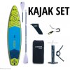 paddleboard GLADIATOR One 11'4'' Lime-Kajak Set paddleboard GLADIATOR One 11'4'' Lime-Kajak Set