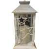Vianočný kahanec lucerna LED 28 cm – svietiaca vianočná dekorácia, zimná lucerna Vianočný kahanec lucerna LED 28 cm biely Vianočný kahanec lucerna LED 28 cm – svietiaca vianočná dekorácia, zimná lucerna Vianočný kahanec lucerna LED 28 cm biely