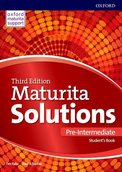 Solutions Maturita 3rd Ed.Pre-Inter.Student´s Book - Falla Tim