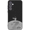 Picasee silikónový čierny obal pre Samsung Galaxy A55 5G A556B - Astronaut Picasee silikónový čierny obal pre Samsung Galaxy A55 5G A556B - Astronaut