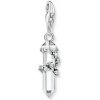 THOMAS SABO prívesok charm Milky quartz silver 1908-690-14 THOMAS SABO prívesok charm Milky quartz silver 1908-690-14