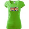 Britská vlajka stará - Dámske tričko Pure - XS ( Apple Green ) Britská vlajka stará - Dámske tričko Pure - XS ( Apple Green )