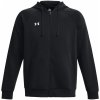 Pánska mikina Under Armour Rival Fleece FZ Hoodie Veľkosť: M / Farba: čierna Pánska mikina Under Armour Rival Fleece FZ Hoodie Veľkosť: M / Farba: čierna