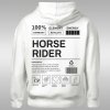 Horse Rider Label dámska mikina s kapucňou Horse Rider Label dámska mikina s kapucňou