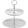 Kinekus Podnos na koláče, porcelánový, 2-poschodia, etažérka Kinekus Podnos na koláče, porcelánový, 2-poschodia, etažérka