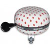 Basil BIG BELL POLKADOT, White/ Red Klasický velký celokovový bodkovaný zvonček Basil BIG BELL POLKADOT, White/ Red Klasický velký celokovový bodkovaný zvonček