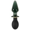 Anos Double-ended Butt Plug with Vibration Black Anos Double-ended Butt Plug with Vibration Black