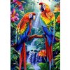 Norimpex - Puzzle Diamantový obraz: Papagáje pri vodopáde 30x40 cm - 1-39 dielov Norimpex - Puzzle Diamantový obraz: Papagáje pri vodopáde 30x40 cm - 1-39 dielov