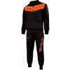 Givova Tuta Visa tepláková súprava čierna / neónovo oranžová