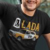 Tričko s potlačou LADA 2103 VB - Polícia Pánsky Čierna XL Tričko s potlačou LADA 2103 VB - Polícia Pánsky Čierna XL