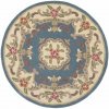 Modrý vlnený koberec Flair Rugs Aubusson, ⌀ 120 cm Modrý vlnený koberec Flair Rugs Aubusson, ⌀ 120 cm