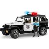 Bruder 2526 JEEP WRANGLER Policie s figurkou policisty Bruder 2526 JEEP WRANGLER Policie s figurkou policisty
