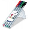 Linery STAEDTLER triplus fineliner 4ks - 334 SB4 Linery STAEDTLER triplus fineliner 4ks - 334 SB4