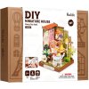 Robotime Miniatúra domčeka Záhradný čajový kútik
