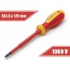 Handy Skrutkovač plochý 5.0x125mm izolovaný do 1000V Handy Skrutkovač plochý 5.0x125mm izolovaný do 1000V