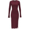 ŠATY DKNY 115CM KNIT DRESS BURGUNDY ŠATY DKNY 115CM KNIT DRESS BURGUNDY