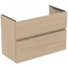 Ideal Standard Finesse - Umývadlová skrinka, 80x38x55 cm, 2 zásuvky, biely dub E3380US Ideal Standard Finesse - Umývadlová skrinka, 80x38x55 cm, 2 zásuvky, biely dub E3380US
