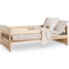 Wilsondo Detská drevená posteľ so zábranou 180x80 Stas - borovica Wilsondo Detská drevená posteľ so zábranou 180x80 Stas - borovica
