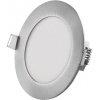 EMOS ZD1223 NEXXO LED stropné zápustné svietidlo 120mm 7W 480lm 3000/3500/4000K strieborná EMOS ZD1223 NEXXO LED stropné zápustné svietidlo 120mm 7W 480lm 3000/3500/4000K strieborná