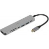 IBO iBox IUH3SL4K hub USB Typ-C 5000 Mbit/s Strieborná IBO iBox IUH3SL4K hub USB Typ-C 5000 Mbit/s Strieborná