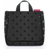Reisenthel Toiletbag Glossy dots black 3 L REISENTHEL-WH7075 Reisenthel Toiletbag Glossy dots black 3 L REISENTHEL-WH7075