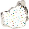 Foto fotografie diera na stenu Farebné bodky 75x75 cm Foto fotografie diera na stenu Farebné bodky 75x75 cm