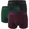 TOMMY HILFIGER - boxerky 3PACK everyday luxe burgundy & forest tones -M (77-88 cm) TOMMY HILFIGER - boxerky 3PACK everyday luxe burgundy & forest tones -M (77-88 cm)
