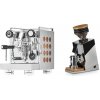 Rocket Espresso Appartamento, copper + Eureka Mignon Single Dose, Chrome & Oak Rocket Espresso Appartamento, copper + Eureka Mignon Single Dose, Chrome & Oak
