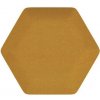 Egibi Čalúnený akustický panel nástenný Riwiera 41 horčicový hexagón - Hexagon 6x15 cm Žltá Egibi Čalúnený akustický panel nástenný Riwiera 41 horčicový hexagón - Hexagon 6x15 cm Žltá