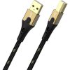 Oehlbach USB kábel USB 2.0 USB-A zástrčka, USB-B zástrčka 2.00 m čierna/zlatá D1C9542; D1C9542 Oehlbach USB kábel USB 2.0 USB-A zástrčka, USB-B zástrčka 2.00 m čierna/zlatá D1C9542; D1C9542