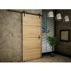 KIER Posuvné dvere RETRO PLUS dub sonoma 100 cm