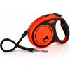 Vodítko Flexi Xtreme M pásek 5 m/35 kg oranžové (FX-34309) Vodítko Flexi Xtreme M pásek 5 m/35 kg oranžové (FX-34309)