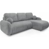Wilsondo Rohová rozkladacia sedačka Comira - tmavosivá Wilsondo Rohová rozkladacia sedačka Comira - tmavosivá