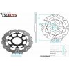 Tsuboss Kotúč brzdový plávajúci (310/94/6D) okrúhly dizajn - Honda CBR600RR / 03-17+CB1000R / 08-17+CBR1000RR Fireblade / 04-05+CB1300 Superfour / 03-08 Tsuboss Kotúč brzdový plávajúci (310/94/6D) okrúhly dizajn - Honda CBR600RR / 03-17+CB1000R / 08-17+CBR1000RR Fireblade / 04-05+CB1300 Superfour / 03-08