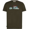 Pánske funkčné tričko Icebreaker Men Merino 150 Tech Lite SS Tee Transportage Veľkosť: M / Farba: hnedá Pánske funkčné tričko Icebreaker Men Merino 150 Tech Lite SS Tee Transportage Veľkosť: M / Farba: hnedá