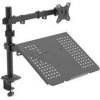 Akyga Rameno na monitor so stolíkom na notebook AK-MB-04 VESA 75x75mm / 100x100 mm 15-32“ Akyga Rameno na monitor so stolíkom na notebook AK-MB-04 VESA 75x75mm / 100x100 mm 15-32“