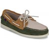 Sebago námornícke mokasíny Portland Jib zelené