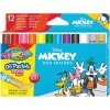 Colorino Kids farebné olejové pastelky Mickey Mouse 12 kusov Colorino Kids farebné olejové pastelky Mickey Mouse 12 kusov